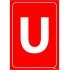 U Levhası 25x35 cm