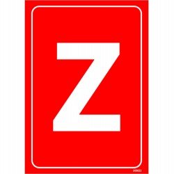 Z Levhası 25x35 cm