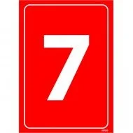 7 Levhası 25x35 cm