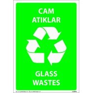 Cam Atıklar Levhası 25x35 cm
