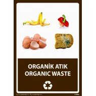 Organik Atık Levhası 25x35 cm