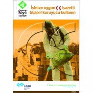 İşinize Uygun İşaretli Kişisel Koruyucu Kullanın Levhası 25x35 cm