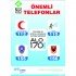 Önemli Telefonlar Levhası 25x35 cm