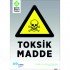 Toksik Madde Levhası 25x35 cm