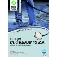 Titreşim Kalıcı Hasarlara Yol Açar Levhası 25x35 cm