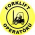 Forklift Operatörü Levhası 25x35 cm