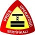 Pres Operatörü Sertifikalı Levhası 25x35 cm
