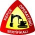 Kepçe Operatörü Sertifikalı Levhası 25x35 cm