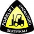 Forklift Operatörü Sertifikalı Levhası 25x35 cm