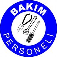 Bakım Personeli Levhası 25x35 cm
