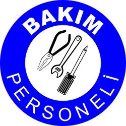 Bakım Personeli Levhası 25x35 cm