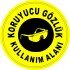 Koruyucu Gözlük Kullanım Alanı Levhası 25x35 cm