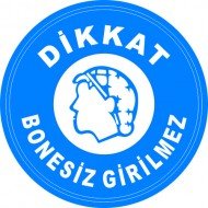 Bonesiz Girilmez Levhası 25x35 cm