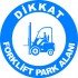 Forklift  Park Alanı Levhası 25x35 cm