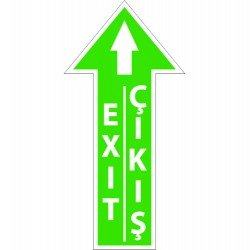 Çıkış Levhası 25x35 cm