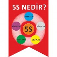 5S Nedir? Levhası 25x35 cm