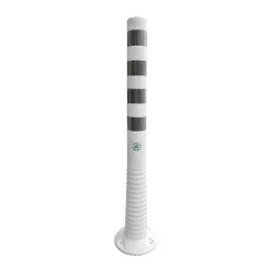 Esnek Şerit Ayırıcı Delinatör TPE (Beyaz 100 Cm)
