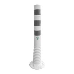 Esnek Şerit Ayırıcı Delinatör TPE (Beyaz 75 Cm)