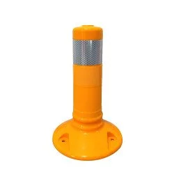 Esnek Şerit Ayırıcı Delinatör TPE (Sari 30 Cm)