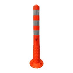 Esnek Şerit Ayırıcı Delinatör 100 cm TPE (Soketli)