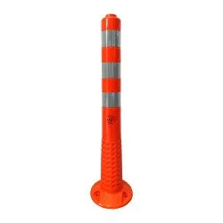 Esnek Şerit Ayırıcı Delinatör 100 cm TPE (Soketli)