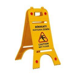 Portatif Uyari Ve Reklam Levhasi - Kaygan Zemin (Baskili)