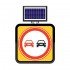 Solar Ledli Yol Bakim Levhasi (60X60Cm) Sollama Yasak
