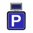 Solar Flaşörlü Ledli Trafik Levhasi (60X60Cm) Park Yeri