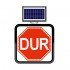 Solar Flaşörlü Ledli Trafik Levhasi (60X60Cm) Dur