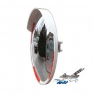 Trafik Güvenlik Aynasi(Ø80Cm) Beyaz