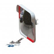 Trafik Güvenlik Aynasi(60X80Cm) Beyaz