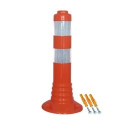 Otopark Düzenleyici Esnek Delinatör (Soketli)(40Cm) - (Tpe)