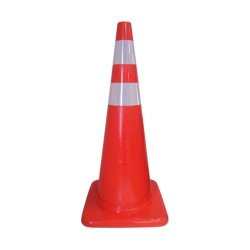 Pvc Koni (90 Cm) (Çift Reflektifli)