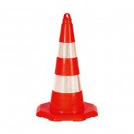 Pvc Koni (50 Cm) (Çift Reflektifli)