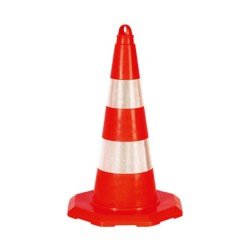 Pvc Koni (50 Cm) (Çift Reflektifli)