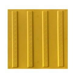 30x30 cm Sarı Termoplastik Poliüretan (TPU) Kılavuz Yüzey (Premium) 