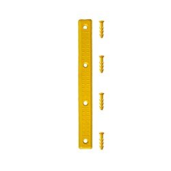 Sarı Poliamit (PA) Kılavuz Çubuk (Uzunluk: 28 cm) + 4 Kama (Premium)