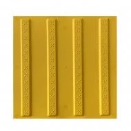 30x30 cm Sarı Termoplastik Poliüretan (TPU) Kılavuz Yüzey (Ekonomik) 