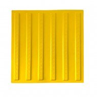 40x40 cm Sarı Termoplastik Poliüretan (TPU) Kılavuz Yüzey (Ekonomik) 