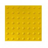 40x40 cm Sarı Termoplastik Poliüretan (TPU) Uyarıcı Yüzey (Ekonomik) 