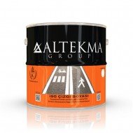 Akrilik İSG Çizgi Boyası - Safety Line Turuncu 10 Kg (Altekma)