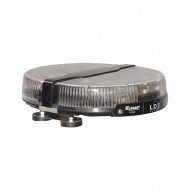 Mini Tepe Lambası Expert E-1134 Kırmızı-Mavi Şeffaf Cam (Mıknatıslı)