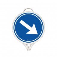 Sağdan Gidiniz Tabelası (Tek Taraflı)