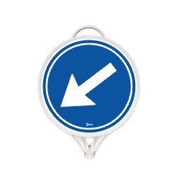 Soldan Gidiniz Tabelası (Tek Taraflı)