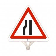 Soldan Daralan Yol Tabelası (Tek taraflı)