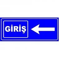 Otopark Yönlendirme Giriş Levhası (Sol)