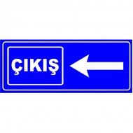 Otopark Yönlendirme Çıkış Levhası (Sol)