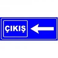 Otopark Yönlendirme Çıkış Levhası (Sol)