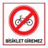 Bisiklet Giremez Levhası