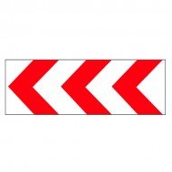 Tehlikeli Viraj Yön Levhası Trafik Tabelası T-33b